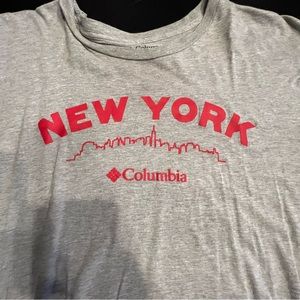 Columbia 2xl New York tshirt grey